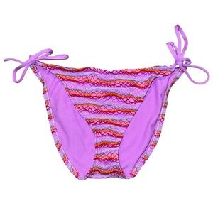 Y2K, Mossimo High Cut Knit Bikini Bottoms